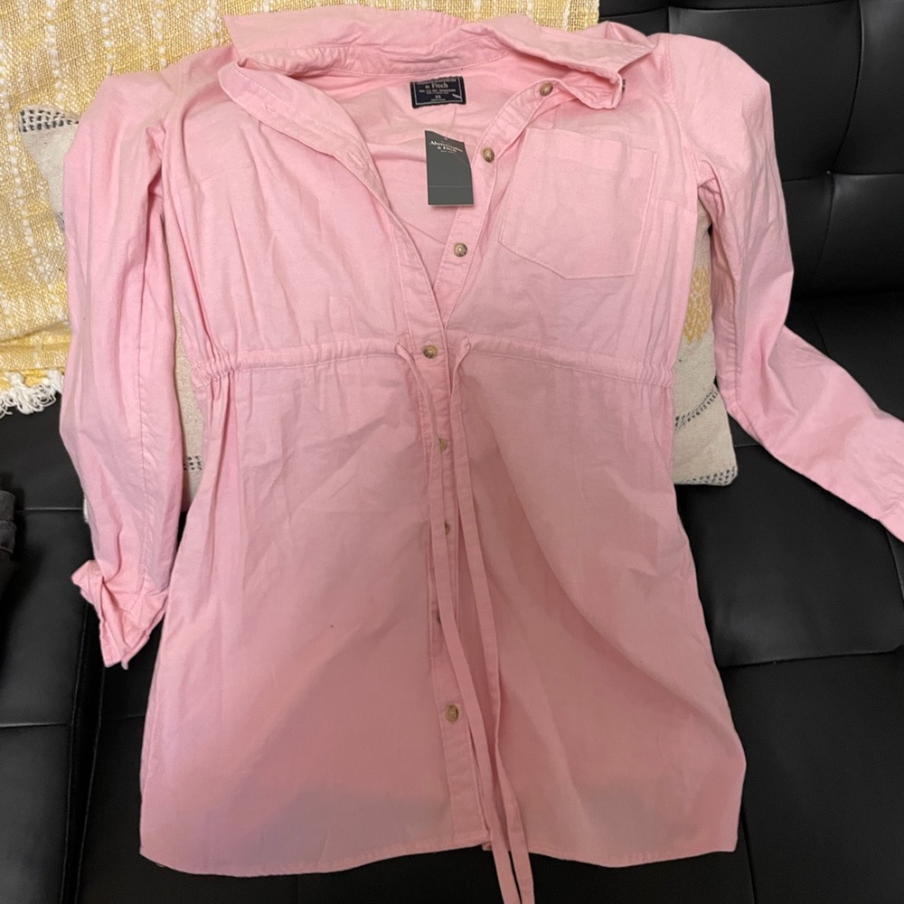 button up dress